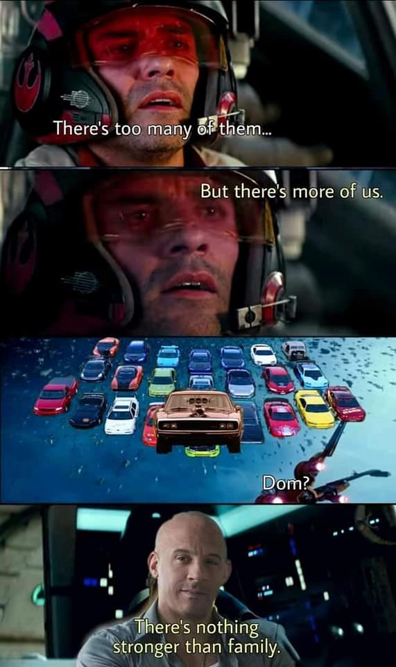 Fast & Furious 9: MXH bùng nổ ảnh chế của gia đình Dom, màn kết hợp sức mạnh ảo diệu mang tầm cỡ vũ trụ - Ảnh 16.