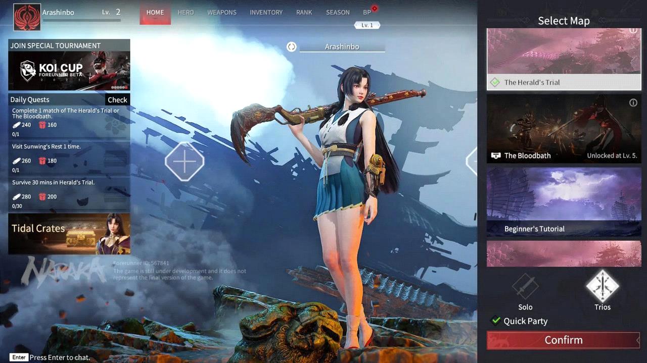 Vừa ra mắt trên Steam, NARAKA: BLADEPOINT đã thu hút hơn 70.000 người chơi