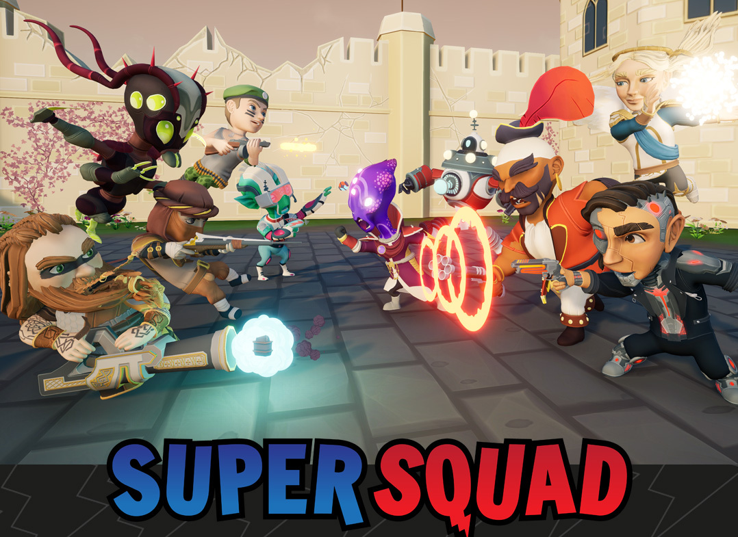 Vui chơi thả ga cùng bạn bè trong game co-op miễn phí Super Squad