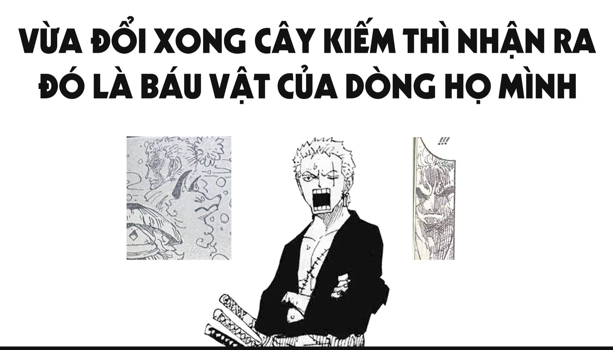 Các fan One Piece bàn luận sôi nổi về thân phận của Zoro và hình ảnh Momonosuke hóa rồng lớn trong chap 1023