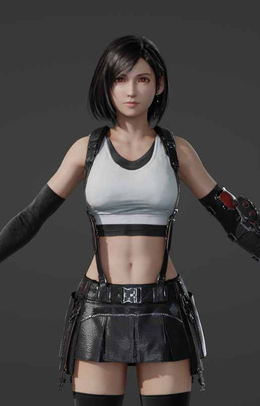 Sống lại trào lưu chế Tifa tóc ngắn, các fan của Final Fantasy phát sốt khi thấy nữ thần với nhan sắc cực phẩm - Ảnh 6.