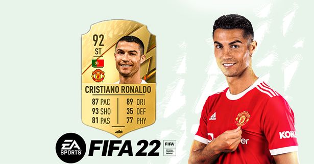 Vừa về MU, Ronaldo lập tức bị tụt hạng trong FIFA 22