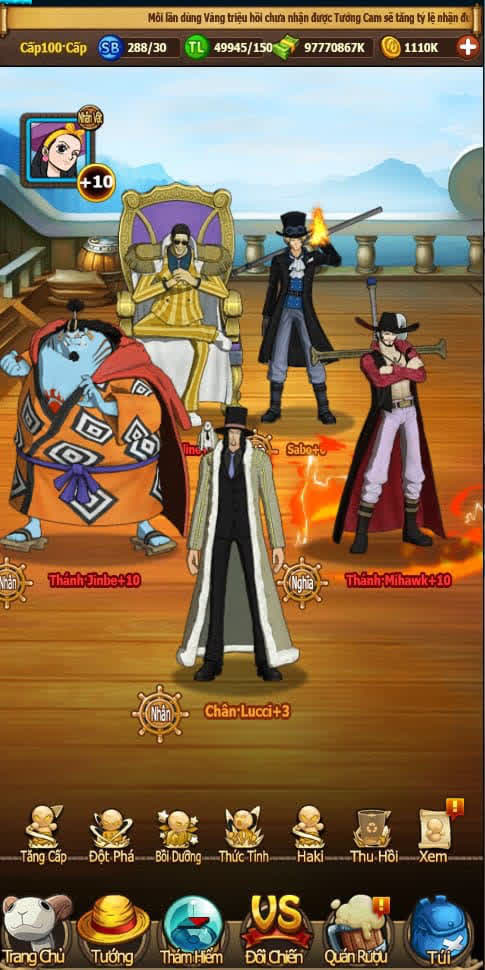 Đã là fan One Piece nhất định phải chơi ngay game Vua Hải Tặc - CMN - Ảnh 4.