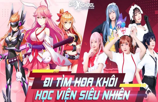 Girl X School: Học Viện Siêu Nhiên tung bộ ảnh cosplay mới nhất, hình mẫu &quot;chuẩn&quot; Waifu thế hệ mới