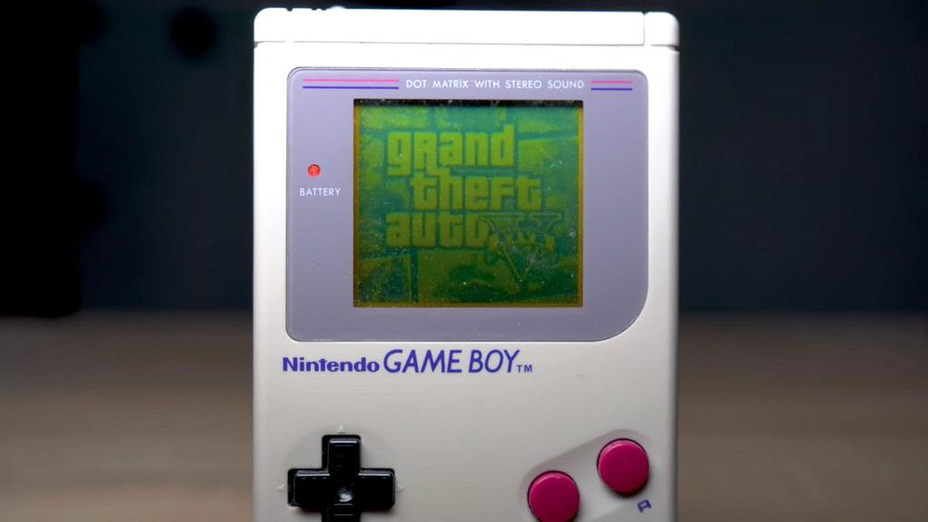 Chạy thành công GTA 5 trên hệ máy Game Boy 33 năm tuổi