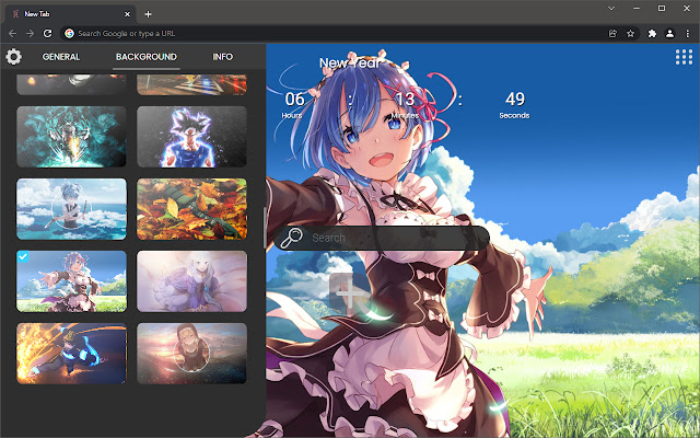 Chào năm mới, thay đổi giao diện Chrome sang chủ đề Anime - Ảnh 3.