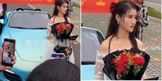 Dùng siêu xe Porsche làm quà để tỏ tình với crush, cô gái xinh đẹp nhận về cái kết ê chề và phản ứng bất ngờ từ phía CĐM