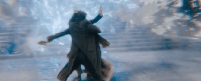 Bom tấn thuộc vũ trụ Harry Potter hé lộ cuộc chiến của Dumbledore với siêu phản diện trong trailer mới - Ảnh 4.