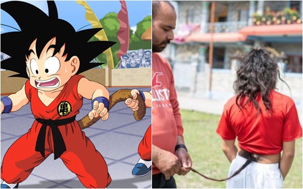 Bất ngờ mọc đuôi dài 70cm, chàng trai được CĐM phong là &quot;Songoku đời thực&quot;, chẳng làm gì cũng tự nổi thành YouTuber