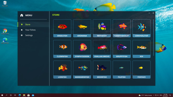 Biến màn hình máy tình thành bể cá ảo với Virtual Aquarium, miễn phí 100% - Ảnh 4.