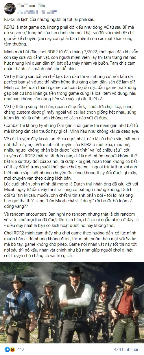 Phê phán nặng nề siêu phẩm bom tấn được cả thế giới công nhận, cho là trò chơi siêu dở, game thủ Việt nhận vô số gạch đá - Ảnh 4.