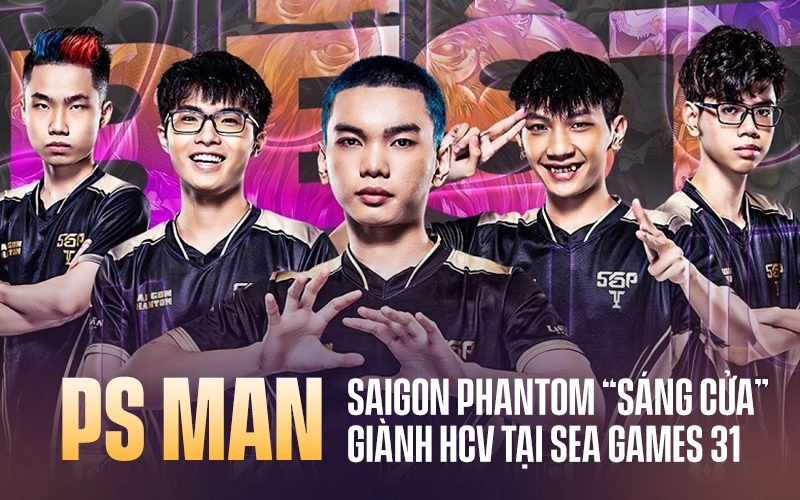 PS Man: “Chỉ cần giữ phong độ hiện tại, Saigon Phantom không khó để giành vàng SEA Games 31”