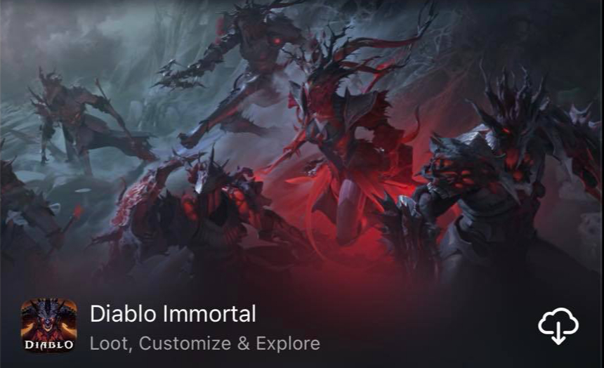 Nhìn App Store hiển thị về Diablo Immortal, tựa game MOBA được tải xuống nhiều nhất ĐNÁ cũng thấy &quot;chạnh lòng&quot;