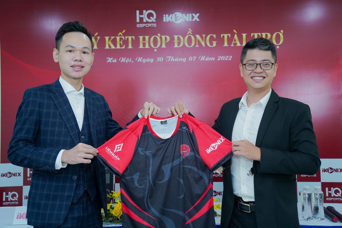 iKonix bắt tay HQ Esports cùng phát triển Thể thao điện tử