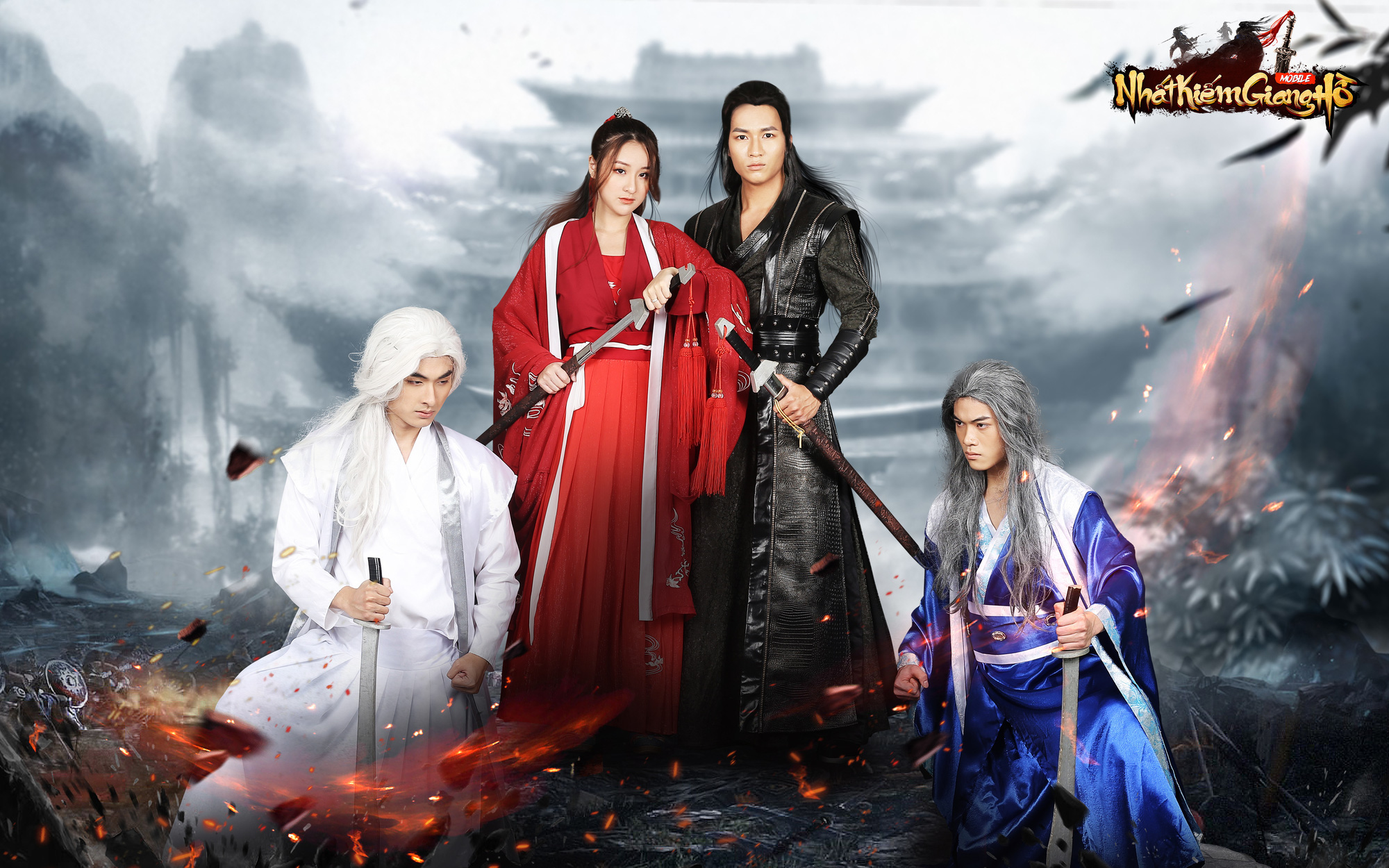 Game thủ Nhất Kiếm Giang Hồ tung bộ ảnh cosplay kiếm khách cực chất, khẳng định vị thế game kiếm hiệp hàng đầu thị trường hiện nay