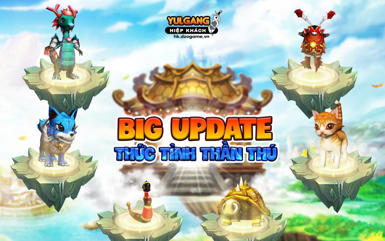 Sở hữu ngay trọn bộ thần thú cực truất trong phiên bản mới nhất của Yulgang Hiệp Khách