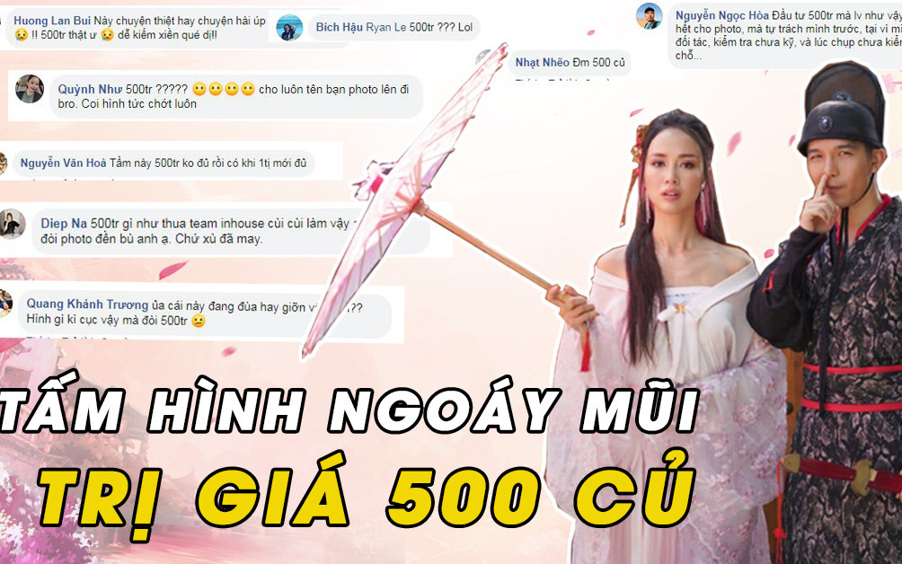 Đầu tư 500 triệu chụp hình đại sứ thương hiệu, NPH game nhận “cái kết đắng”