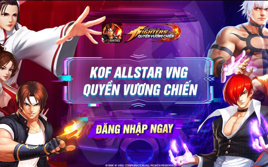Dàn KOL nổi tiếng đổ bộ vào KOF AllStar VNG - Quyền Vương Chiến trước sức hút khó cưỡng