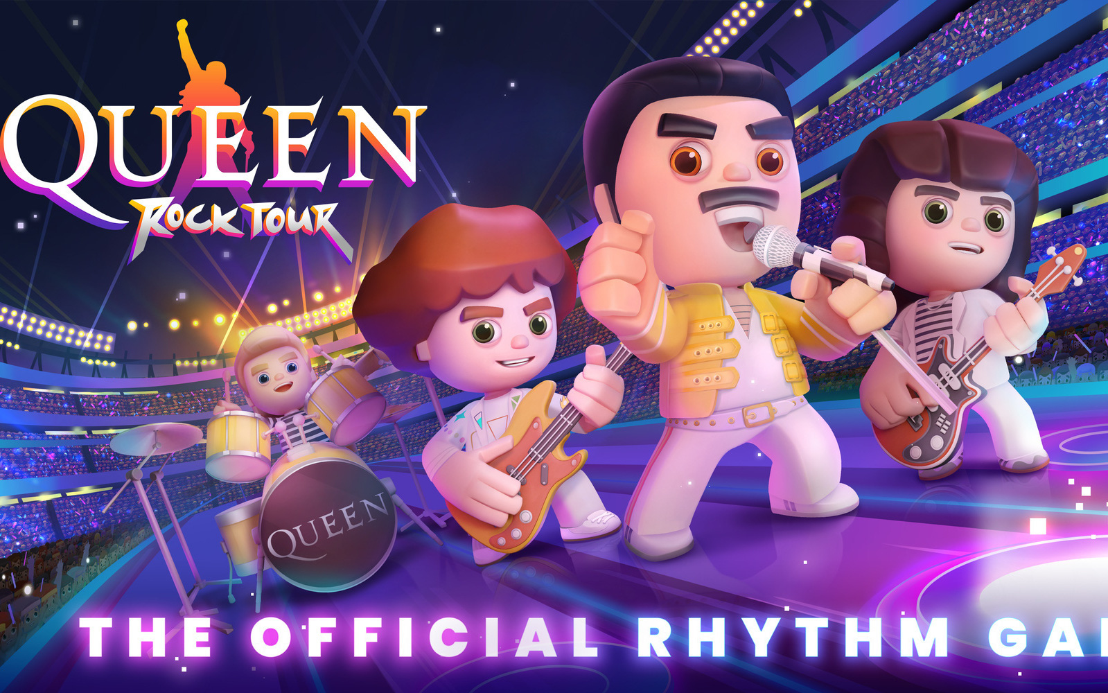 Queen Rock Tour – tựa game mobile độc quyền về ban nhạc Queen huyền thoại