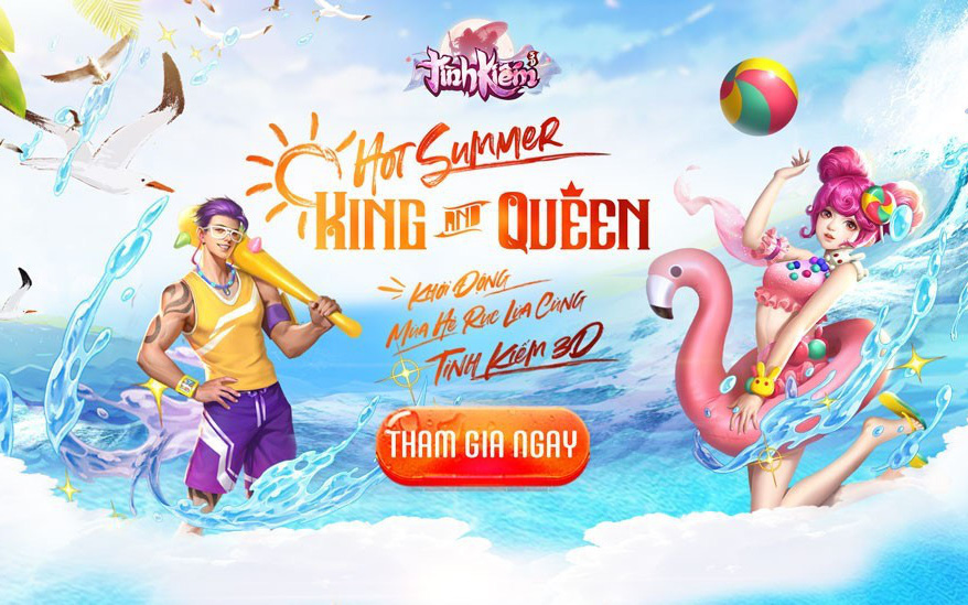 Tình Kiếm treo thưởng PS5 cho Top 1 cuộc thi Bikini: Hứa hẹn đốt cháy mùa hè của anh em game thủ ngay từ vòng đầu tiên