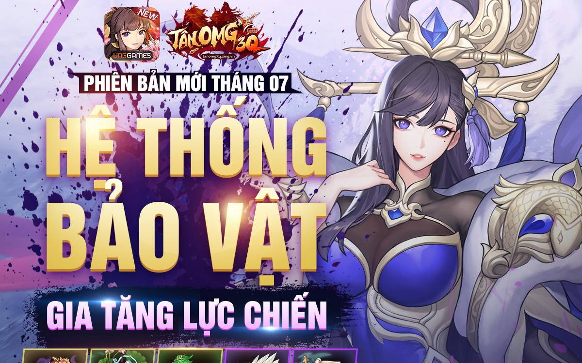 Cộng đồng game thủ phấn khích với hai tính năng cực “bá cháy” sắp xuất hiện trong Tân OMG3Q VNG