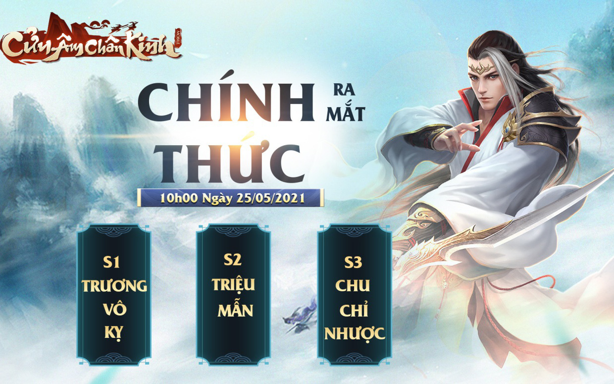 Cửu Âm Chân Kinh Mobile chính thức ra mắt vào 10h00 ngày 21/05, treo thưởng Đồ Long Đao truy tìm võ lâm minh chủ