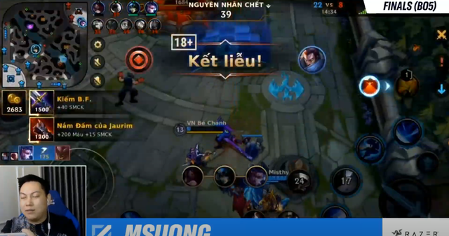 Msuong cầm Yasuo khiến Misthy và Bé Chanh phải thốt lên một câu “đắng ngắt” trong Showmatch Tốc Chiến  - Ảnh 5.