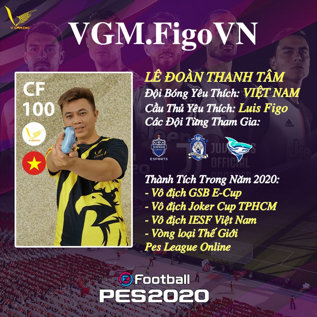 V Gaming PES chiêu mộ đội hình toàn sao, quyết tâm đem lá cờ Việt Nam bay cao tại Sea Games 31 - Ảnh 2.