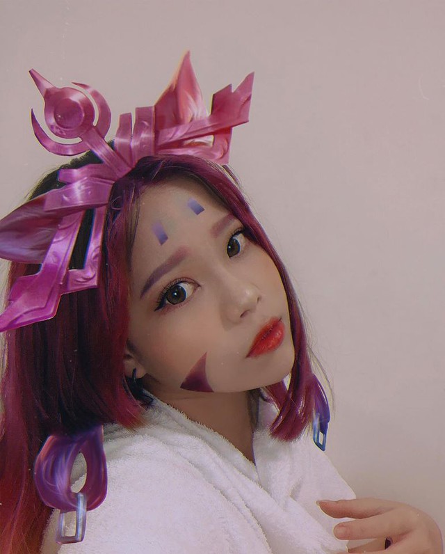 Cô gái Việt cosplay Arum cực xinh khiến cộng đồng Liên Quân Mobile “loạn cào cào” trong đêm - Ảnh 3.