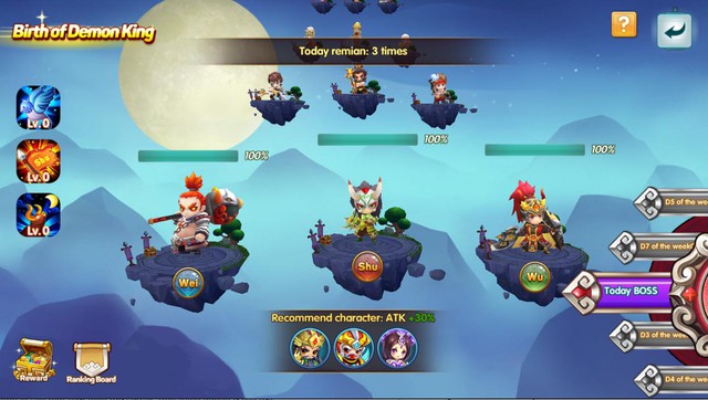 Boss liên server đã nhằm nhò gì, Three Kingdoms: The New War có tới 7 loại Boss liên quốc gia, mỗi ngày một con, 8 mức độ khó - Ảnh 7.