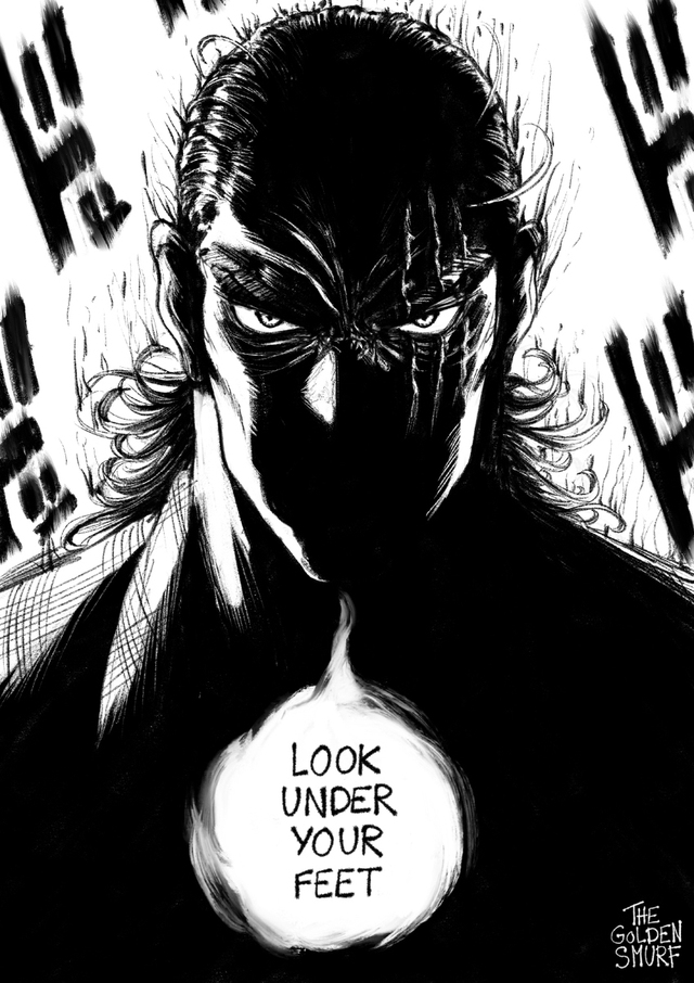 Loạt tranh bựa về King, gã mặt ngầu nhưng yếu ớt nhất trong các anh hùng One Punch Man - Ảnh 9.