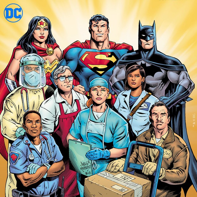 DC Comics tôn vinh các y bác sĩ là những siêu anh hùng thực thụ - Ảnh 1.
