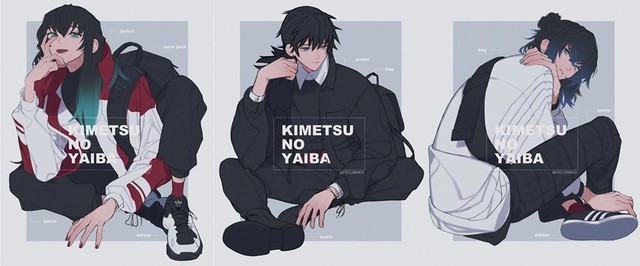 Lạ lẫm khi ngắm dàn nhân vật Kimetsu no Yaiba bất ngờ ăn mặc theo phong cách trẻ trung sành điệu - Ảnh 6.