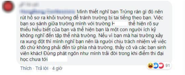 Công chúa Tiktok lại khiến người xem nóng mặt vì so sánh phiến diện 2 trường đại học - Ảnh 3.