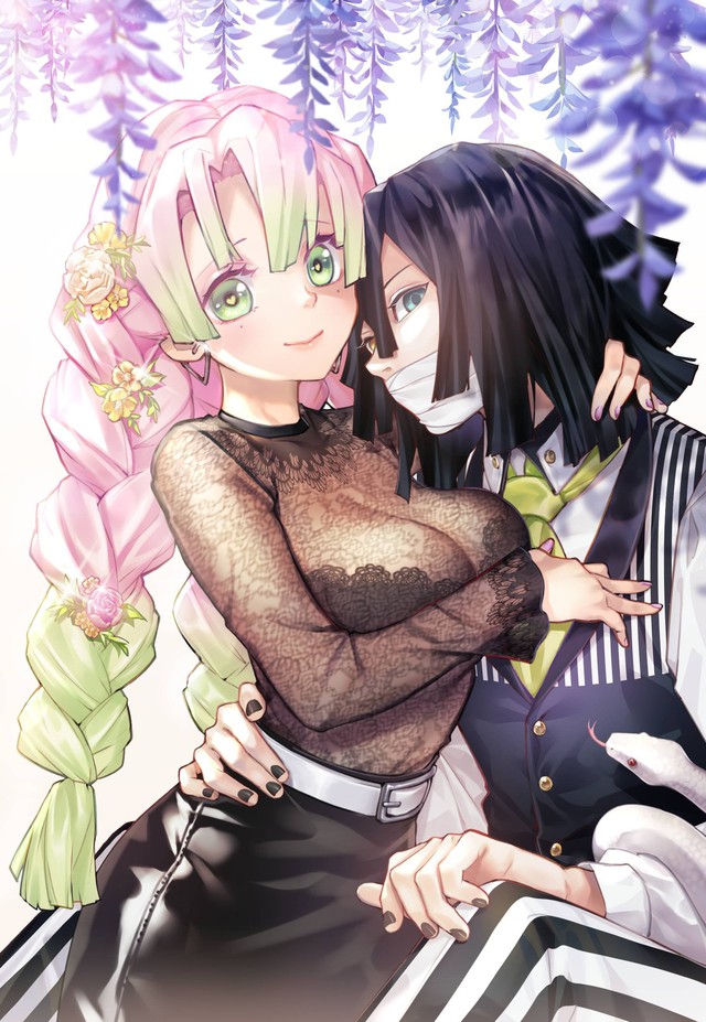 Kimetsu no Yaiba: Ngắm cuộc sống màu hồng của cặp đôi Xà - Luyến nếu họ đến được với nhau - Ảnh 16.
