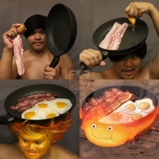 Nhức mắt với loạt ảnh hóa trang đồ ăn của thánh cosplay giá rẻ, nhìn chỉ muốn ói - Ảnh 5.