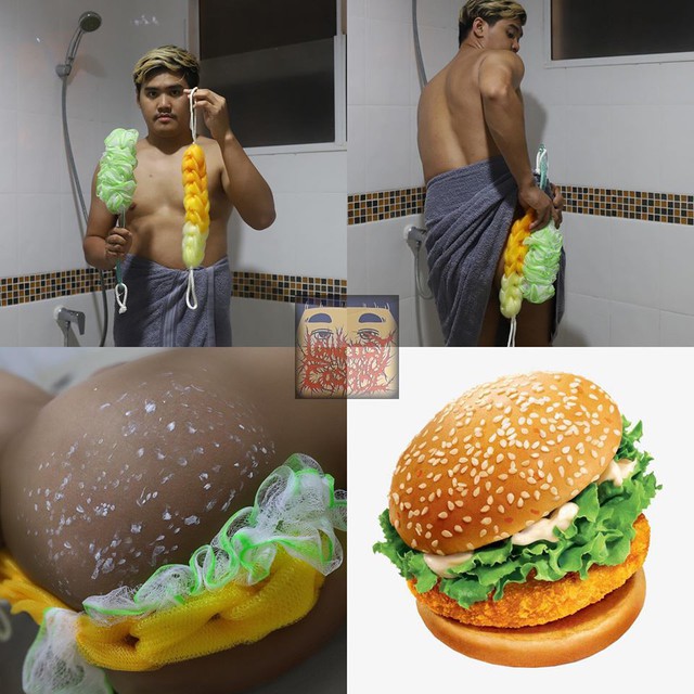 Nhức mắt với loạt ảnh hóa trang đồ ăn của thánh cosplay giá rẻ, nhìn chỉ muốn ói - Ảnh 6.