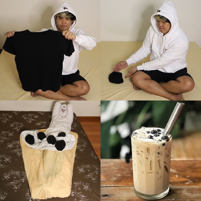 Nhức mắt với loạt ảnh hóa trang đồ ăn của thánh cosplay giá rẻ, nhìn chỉ muốn ói - Ảnh 7.