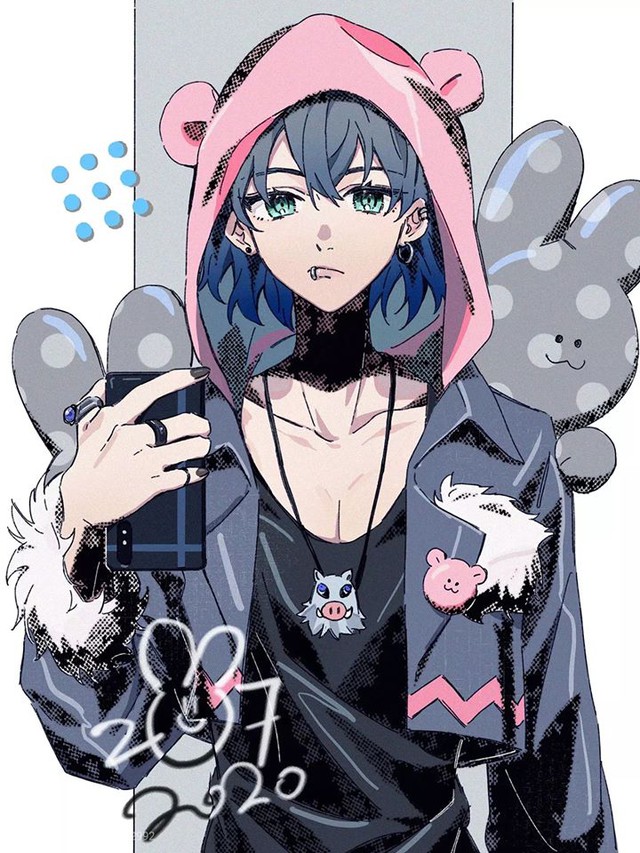 Ngắm loạt fan art bộ 3 soái ca Zen-Tan-Ino trong Kimetsu no Yaiba mà muốn rụng trứng - Ảnh 3.