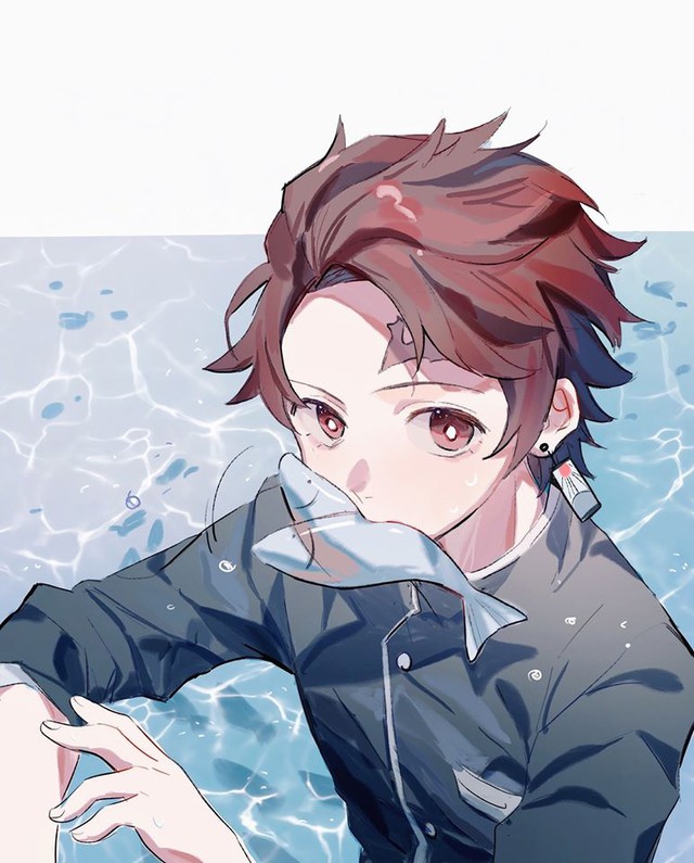 Ngắm loạt fan art bộ 3 soái ca Zen-Tan-Ino trong Kimetsu no Yaiba mà muốn rụng trứng - Ảnh 21.