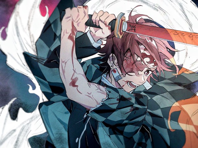 Ngắm loạt fan art bộ 3 soái ca Zen-Tan-Ino trong Kimetsu no Yaiba mà muốn rụng trứng - Ảnh 25.