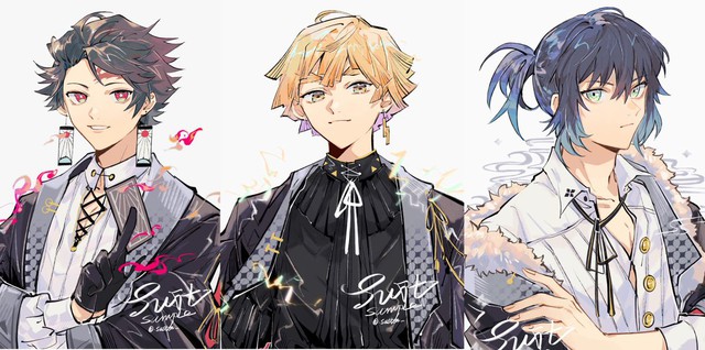 Ngắm loạt fan art bộ 3 soái ca Zen-Tan-Ino trong Kimetsu no Yaiba mà muốn rụng trứng - Ảnh 7.