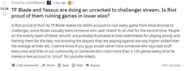 Thử thách leo từ Unrank lên Thách Đấu, TF Blade bất ngờ bị chỉ trích dữ dội vì smurf lại còn blame đồng đội - Ảnh 2.