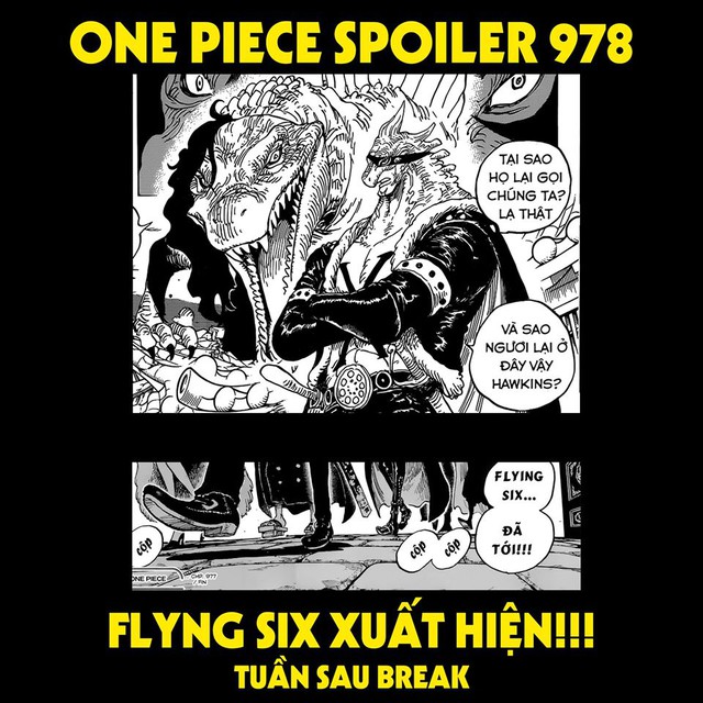 Spoiler One Piece 978: Lucci là kẻ đeo mặt nạ nằm trong Flying Six, con Át chủ bài mạnh hơn bộ ba tam tai xuất hiện - Ảnh 1.