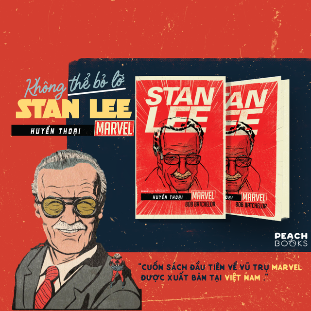 Huyền thoại Marvel: Stan Lee - cuốn sách mà bất cứ fan Marvel nào cũng nên có - Ảnh 1.