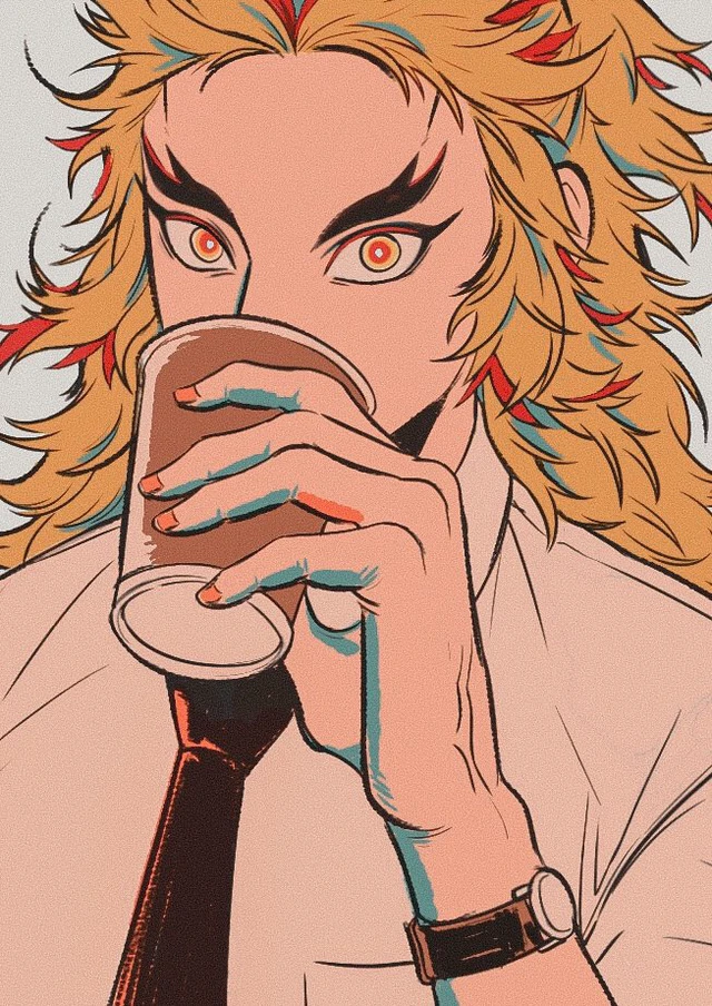 Kimetsu no Yaiba: Viêm trụ Rengoku vừa lạnh lùng điển trai, vừa đáng yêu hết nấc qua loạt fan art đẹp mắt - Ảnh 15.