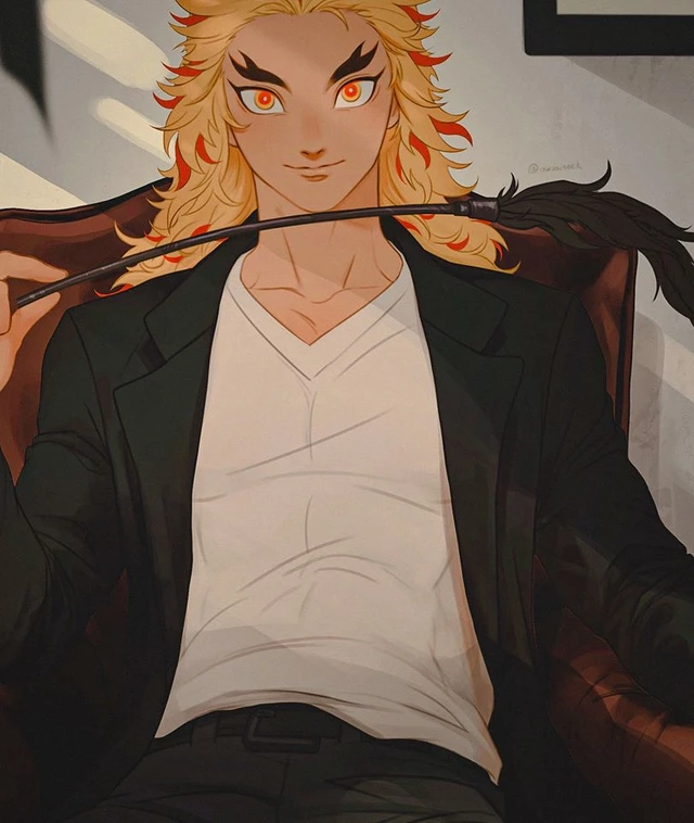 Kimetsu no Yaiba: Viêm trụ Rengoku vừa lạnh lùng điển trai, vừa đáng yêu hết nấc qua loạt fan art đẹp mắt - Ảnh 8.