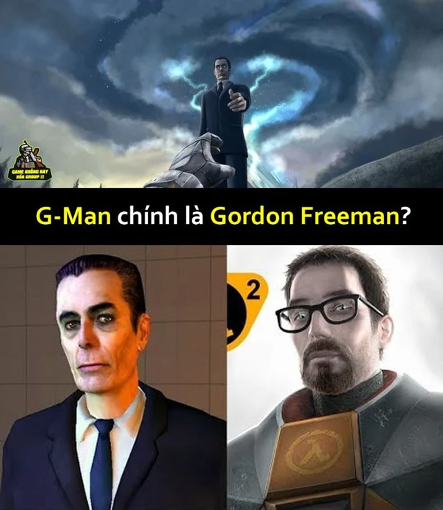Giả thuyết Half-Life: Người đàn ông bí ẩn G-man chính là Gordon Freeman? - Ảnh 1.