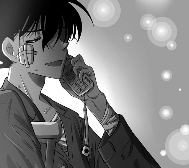 Thám tử lừng danh Conan: Ngắm loạt ảnh đen trắng mùi mẫn giữa Ran và Shinichi  - Ảnh 9.