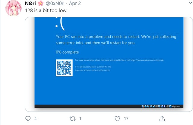 Một thành viên nhí 16 tuổi trên Twitter đã boot vào Windows 10 thành công chỉ với 192MB RAM - Ảnh 2.
